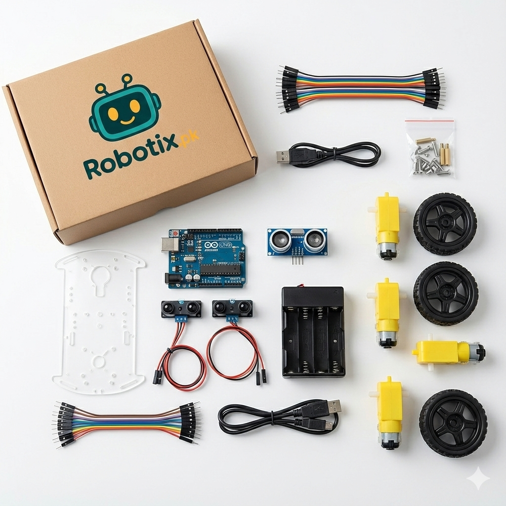 Robotix Starter Kit: Line Follower Edition